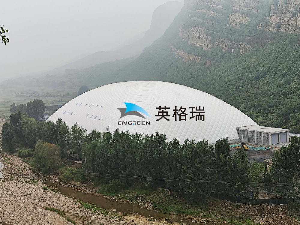 氣枕式基坑氣膜，解決工地噪音和環境污染的煩惱