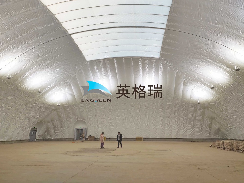 酷炫又實用的氣膜籃球館，到底是怎么搭建出來的？