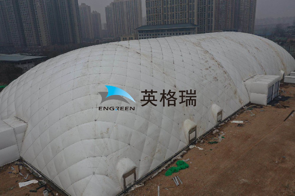 基坑施工總陷困境？氣膜支護方案：抗 12 級風 + 省 50% 成本 + 30 天完工！